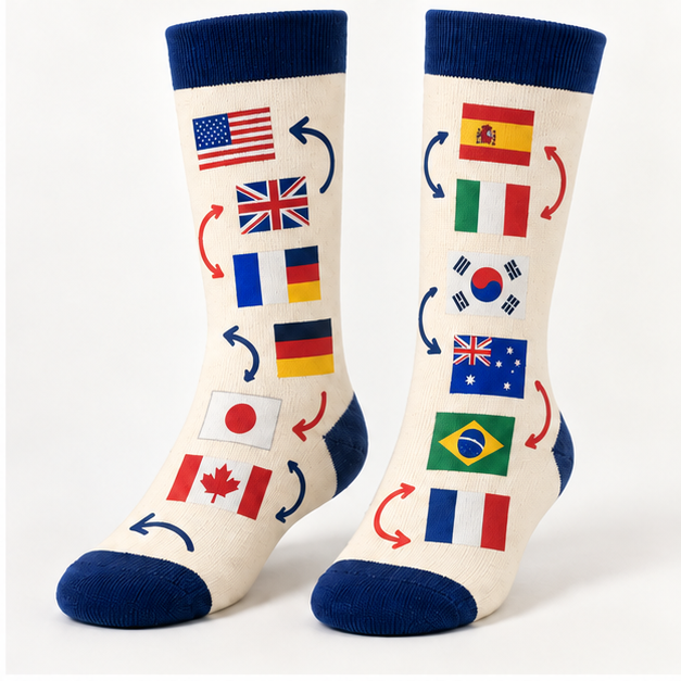 Hreflang Holiday Socks