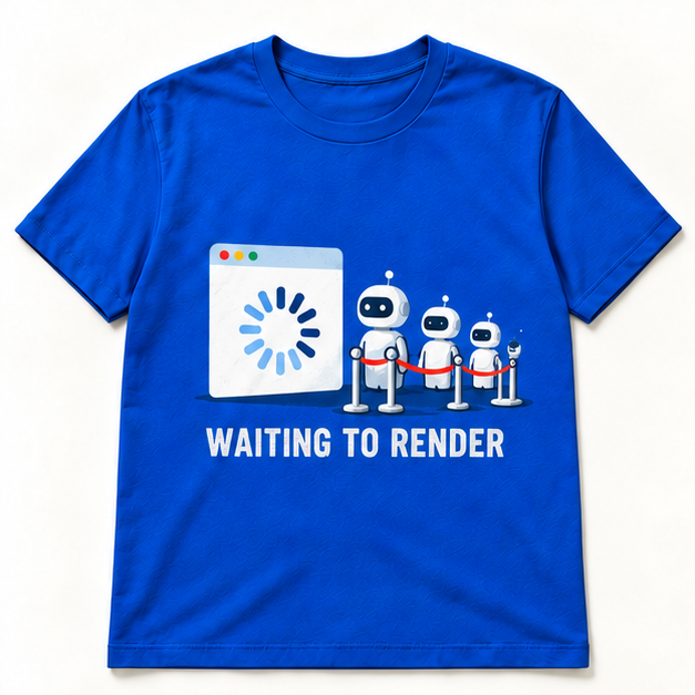 JavaScript Queue T-shirt